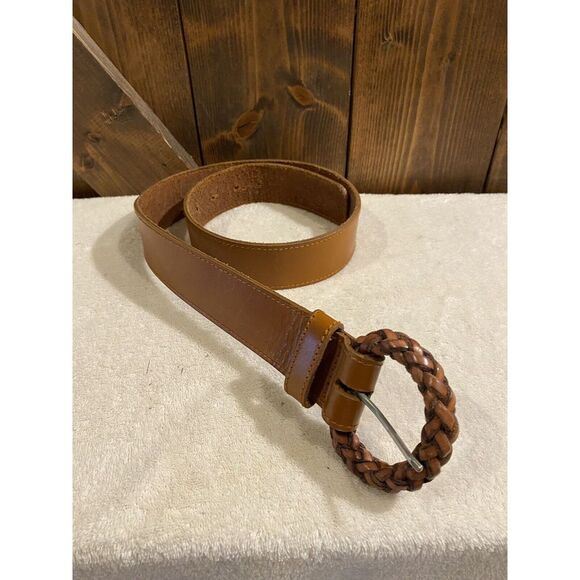 Liz Claiborne Leather Belt Women's Size M - Picture 2 of 6